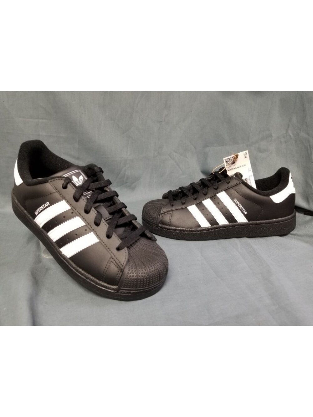 Adidas Superstar II C Sneakers Black JH9981 Kids Size 13K NEW NO BOX!
